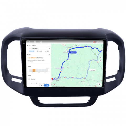 Navigatie dedicata Fiat Toro 2016-2019, 4GB RAM 64GB ROM, Octacore, Android 14, Display QLED 1K 9", Carplay&Android Auto, SIM 4G, Ventilator Activ [3]