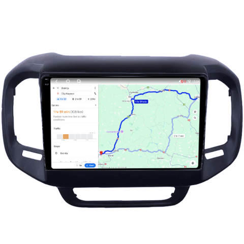 Navigatie dedicata Fiat Toro 2016-2019, 4GB RAM 64GB ROM, Procesor Qualcomm Octacore, Android 14, Rezolutie 2K, Display QLED 9", DSP, Carplay&Android Auto, SIM 4G [5]