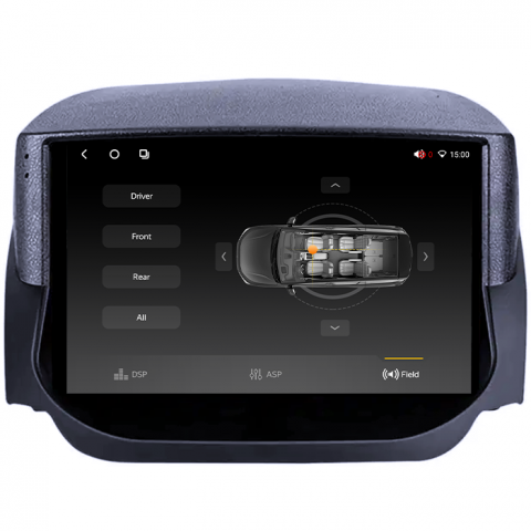 Navigatie dedicata Ford Fiesta 2018+, 4GB RAM 64GB ROM, Octacore, Android 14, Display QLED 1K 9", Carplay&Android Auto, SIM 4G, Ventilator Activ [2]