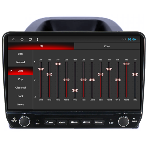 Navigatie dedicata Ford Ecosport 2018-2024 Tesla cu butoane rotative model 2024, 4GB RAM 64GB ROM, Procesor Quadcore, Android 14, Display QLED 10", DSP, Carplay&Android Auto [2]