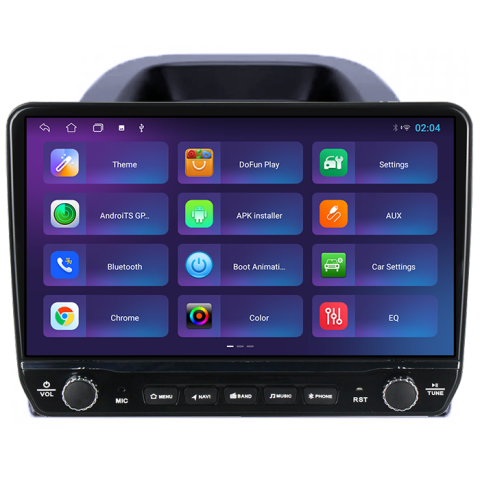 Navigatie dedicata Ford Ecosport 2018-2024 Tesla cu butoane rotative model 2024, 4GB RAM 64GB ROM, Procesor Quadcore, Android 14, Display QLED 10", DSP, Carplay&Android Auto [4]