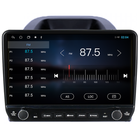 Navigatie dedicata Ford Ecosport 2018-2024 Tesla cu butoane rotative model 2024, 4GB RAM 64GB ROM, Procesor Quadcore, Android 14, Display QLED 10", DSP, Carplay&Android Auto [3]