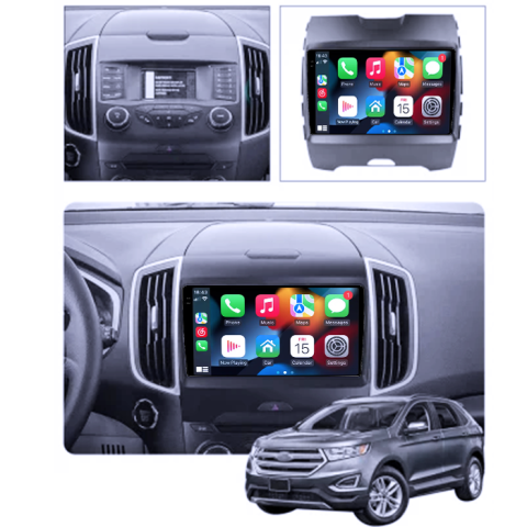 Navigatie dedicata Ford Edge 2015-2018,4GB RAM 64GB ROM, Procesor Qualcomm Octacore, Android 14, Rezolutie 2K, Display QLED 9", DSP, Carplay&Android Auto, SIM 4G [6]