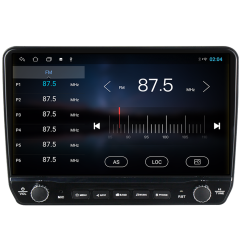 Navigatie dedicata Ford Escape 2000-2007 Tesla cu butoane rotative model 2024, 4GB RAM 64GB ROM, Procesor Quadcore, Android 14, Display QLED 10", DSP, Carplay&Android Auto [2]