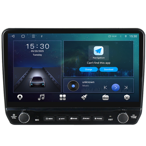 Navigatie dedicata Ford Escape 2000-2007 Tesla cu butoane rotative model 2024, 4GB RAM 64GB ROM, Procesor Quadcore, Android 14, Display QLED 10", DSP, Carplay&Android Auto [6]