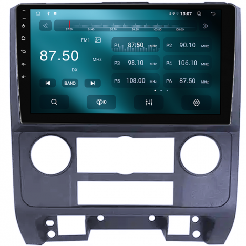 Navigatie dedicata Ford Escape 2007-2012, 8GB RAM 128GB ROM, Octacore, Platforma TS18, Android 13, Display QLED 9”, Suporta camera 360º, DSP, Carplay&Android Auto, SIM 4G, Ventilator Activ [2]