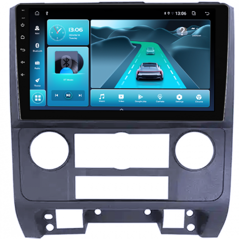 Navigatie dedicata Ford Escape 2007-2012, 8GB RAM 128GB ROM, Octacore, Platforma TS18, Android 13, Display QLED 9”, Suporta camera 360º, DSP, Carplay&Android Auto, SIM 4G, Ventilator Activ [1]