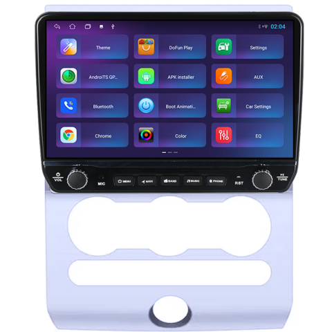 Navigatie dedicata Ford Expedition 2007-2017 Tesla cu butoane rotative model 2024, 4GB RAM 64GB ROM, Procesor Quadcore, Android 14, Display QLED 10", DSP, Carplay&Android Auto [4]