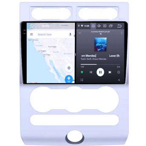 Navigatie dedicata Ford Expedition 2007-2017, 12GB RAM 256GB ROM, Android 13, Rezolutie 2K, Display QLED, 9", DSP, Carplay, Android Auto, Internet, Youtube, Waze, Wi Fi, USB [2]