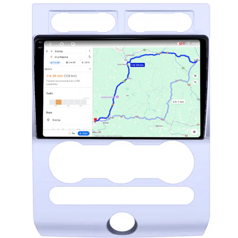 Navigatie dedicata Ford Expedition 2007-2017, 4GB RAM 64GB ROM, Procesor Qualcomm Octacore, Android 14, Rezolutie 2K, Display QLED 9", DSP, Carplay&Android Auto, SIM 4G [5]