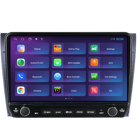 Navigatie dedicata Ford Fiesta Mk5 2002-2008 Tesla cu butoane rotative model 2024, 4GB RAM 64GB ROM, Procesor Quadcore, Android 14, Display QLED 10", DSP, Carplay&Android Auto [3]