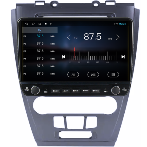 Navigatie dedicata Ford Fusion 2004-2011 Tesla cu butoane rotative model 2024, 4GB RAM 64GB ROM, Procesor Quadcore, Android 14, Display QLED 10", DSP, Carplay&Android Auto [3]