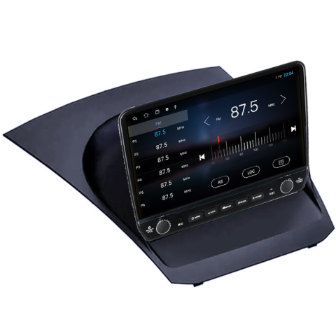 Navigatie dedicata Ford Fiesta 2008-2019 Tesla cu butoane rotative model 2024, 4GB RAM 64GB ROM, Procesor Quadcore, Android 14, Display QLED 10", DSP, Carplay&Android Auto [2]