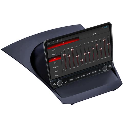 Navigatie dedicata Ford Fiesta 2008-2019 Tesla cu butoane rotative model 2024, 4GB RAM 64GB ROM, Procesor Quadcore, Android 14, Display QLED 10", DSP, Carplay&Android Auto [1]