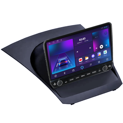 Navigatie dedicata Ford Fiesta 2008-2019 Tesla cu butoane rotative model 2024, 4GB RAM 64GB ROM, Procesor Quadcore, Android 14, Display QLED 10", DSP, Carplay&Android Auto [5]