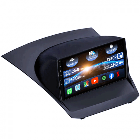 Ford Fiesta 2008-2019 - (Resigilata) Navigatie dedicata Ford Fiesta 2008-2019, 2GB RAM 32GB ROM, Quad Core, Display 9" IPS Full HD, Carplay, Android 13, Bluetooth, Magazin Play, Suport camere AHD