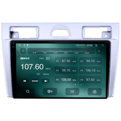Navigatie dedicata Ford Fiesta MK5 2002-2008, Gri, 4GB RAM 64GB ROM, Procesor Qualcomm Octacore, Android 14, Rezolutie 2K, Display QLED 9", DSP, Carplay&Android Auto, SIM 4G [3]