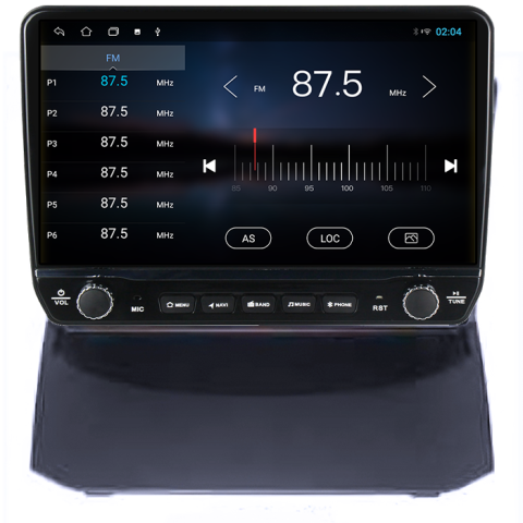 Navigatie dedicata Ford Fiesta 2004-2014 Tesla cu butoane rotative model 2024, 4GB RAM 64GB ROM, Procesor Quadcore, Android 14, Display QLED 10", DSP, Carplay&Android Auto [2]