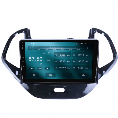 Navigatie dedicata Ford Figo 2015-2018, 4GB RAM 32GB ROM, Octacore, Android 14, Display QLED 1K 9", DSP, Carplay&Android Auto, SIM 4G, Bluetooth, Ventilator Activ [2]