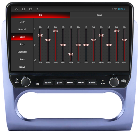 Navigatie dedicata Ford Focus 2004-2011 Tesla cu butoane rotative model 2024, 4GB RAM 64GB ROM, Procesor Quadcore, Android 14, Display QLED 10", DSP, Carplay&Android Auto [1]