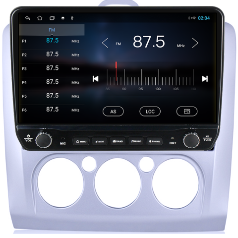 Navigatie dedicata Ford Focus 2004-2011 Tesla cu butoane rotative model 2024, 4GB RAM 64GB ROM, Procesor Quadcore, Android 14, Display QLED 10", DSP, Carplay&Android Auto [2]