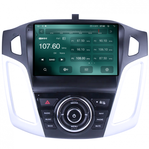 Navigatie dedicata Ford Focus 2011-2015, 4GB RAM 64GB ROM, Quadcore, Android 14, Display QLED 1K 9", DSP, Carplay&Android Auto, Suport camere AHD [1]