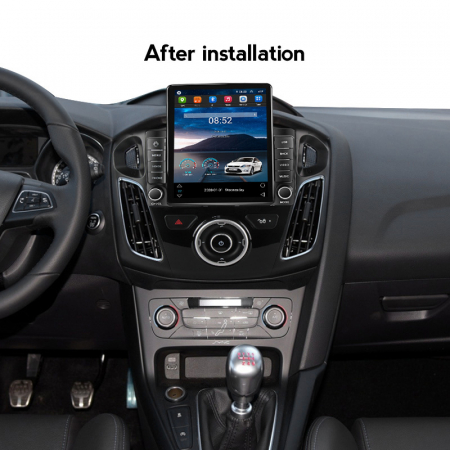 Navigatie dedicata Ford Focus 2012-2018 ,Tesla Style, ANDROID 13,Carplay&Android Auto, 10 inch , 8+128GB, Internet, Aplicatii, Waze, Gps [3]