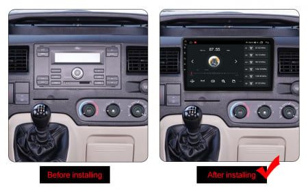 Navigatie dedicata Ford Focus, 8GB RAM 128GB ROM, Octacore, Platforma TS18, Android 14, Display QLED 9", Suporta camera 360", DSP, Carplay&Android Auto, SIM 4G, Ventilator Activ [4]