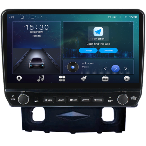 Navigatie dedicata Ford Kuga 2008-2010 Tesla cu butoane rotative model 2024, 4GB RAM 64GB ROM, Procesor Quadcore, Android 14, Display QLED 10", DSP, Carplay&Android Auto [6]