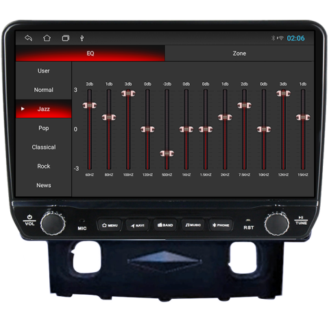 Navigatie dedicata Ford Kuga 2008-2010 Tesla cu butoane rotative model 2024, 4GB RAM 64GB ROM, Procesor Quadcore, Android 14, Display QLED 10", DSP, Carplay&Android Auto [2]