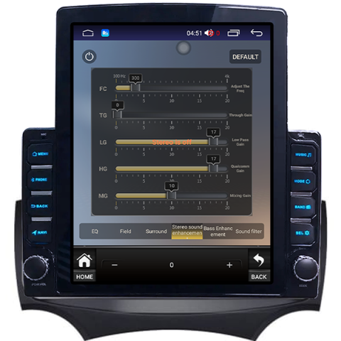 Navigatie dedicata Ford KA, Tesla Style, 8GB RAM 128GB ROM, Octacore, Android 14, Display QLED 9.7”, Suporta camera 360º, DSP, Carplay&Android Auto, SIM 4G, Ventilator Activ [2]