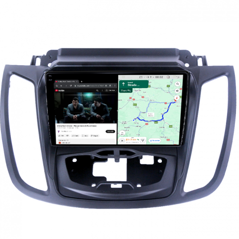 Navigatie dedicata Ford Kuga 2 Escape 3 2012-2019, 4GB RAM 64GB ROM, Quadcore, Android 14, Display QLED 1K 9", DSP, Carplay&Android Auto, Suport camere AHD [4]