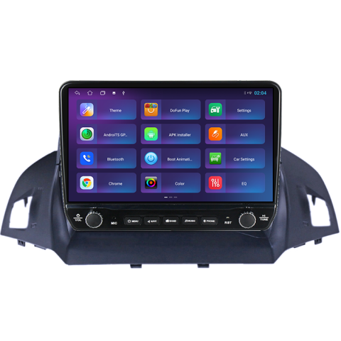 Navigatie dedicata Ford Kuga 2 Escape 3 2012-2019 Tesla cu butoane rotative model 2024, 4GB RAM 64GB ROM, Procesor Quadcore, Android 14, Display QLED 10", DSP, Carplay&Android Auto [3]