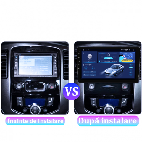 Navigatie dedicata Ford Kuga 2008-2010, 4GB RAM 64GB ROM, Octacore, Android 13, Display QLED 9", DSP, Carplay, Android Auto, Internet, Youtube, Waze, WIFI, Bluetooth [4]