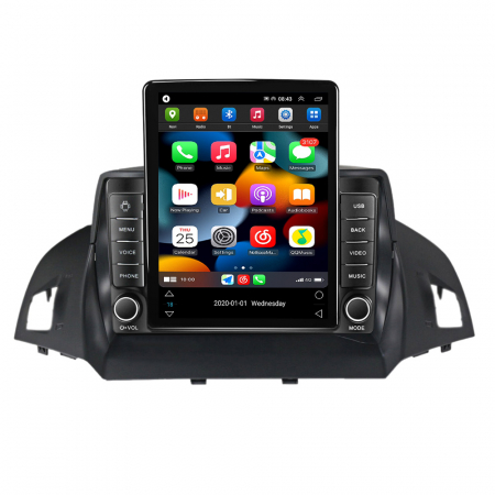 Navigatie dedicata Ford Kuga 2012-2019 ,Tesla Style, ANDROID 13,Carplay&Android Auto, 10 inch , 8+128GB, Internet, Aplicatii, Waze, Gps [1]