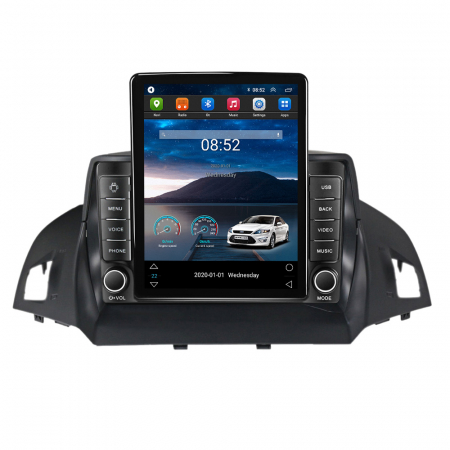 Kuga 2 Escape 3 2012-2019 - Navigatie dedicata Ford Kuga 2012-2019 ,Tesla Style, ANDROID 13,Carplay&Android Auto, 10 inch , 8+128GB, Internet, Aplicatii, Waze, Gps