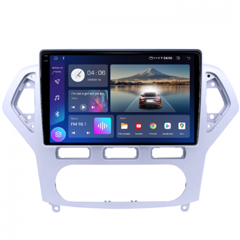 Navigatie dedicata Ford Mondeo 2006-2010, 4GB RAM 64GB ROM, Quadcore, Android 14, Display QLED 1K 10", DSP, Carplay&Android Auto, Suport camere AHD [2]
