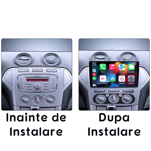 Navigatie dedicata Ford Mondeo 2006-2010, 4GB RAM 64GB ROM, Procesor Qualcomm Octacore, Android 14, Rezolutie 2K, Display QLED 10", DSP, Carplay&Android Auto, SIM 4G [6]