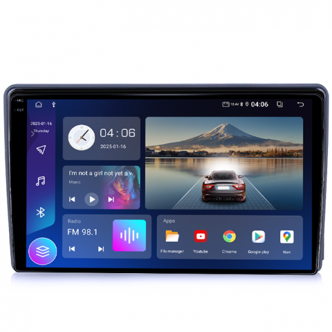 Navigatie dedicata Ford Mondeo 2006-2010, 4GB RAM 64GB ROM, Quadcore, Android 14, Display QLED 1K 10", DSP, Carplay&Android Auto, Suport camere AHD [2]