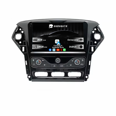 Mondeo 2011-2014 - Navigatie dedicata Ford Mondeo 2011-2014 Butoane Jos, DUDU3, 4GB RAM 64GB ROM, Octacore, Platforma 8581, Android, Display QLED 9", DSP, Carplay&AndroidAuto