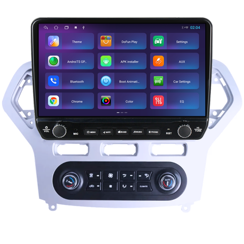 Navigatie dedicata Ford Mondeo 2007-2010 Tesla cu butoane rotative model 2024, 4GB RAM 64GB ROM, Procesor Quadcore, Android 14, Display QLED 10", DSP, Carplay&Android Auto [3]