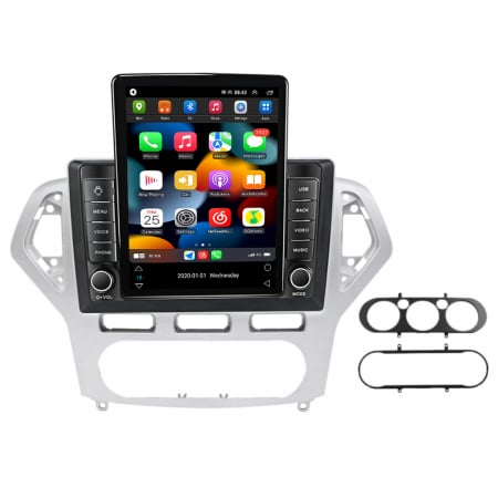 Navigatie dedicata Ford Mondeo 2006-2010 ,Tesla Style, ANDROID 13,Carplay&Android Auto, 10 inch , 8+128GB, Internet, Aplicatii, Waze, Gps [1]