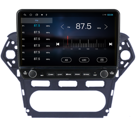 Navigatie dedicata Ford Mondeo 2010-2014 Tesla cu butoane rotative model 2024, 4GB RAM 64GB ROM, Procesor Quadcore, Android 14, Display QLED 10", DSP, Carplay&Android Auto [2]