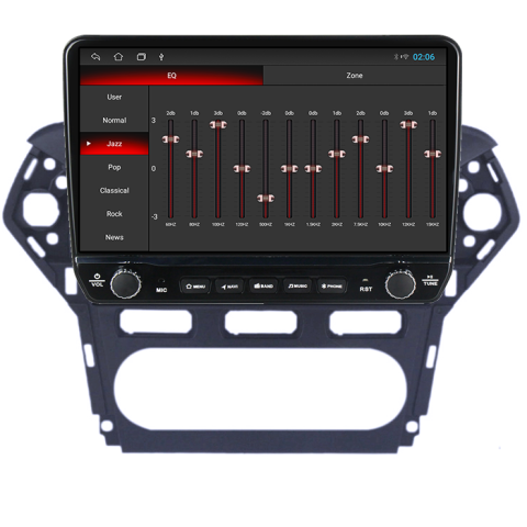Navigatie dedicata Ford Mondeo 2010-2014 Tesla cu butoane rotative model 2024, 4GB RAM 64GB ROM, Procesor Quadcore, Android 14, Display QLED 10", DSP, Carplay&Android Auto [1]