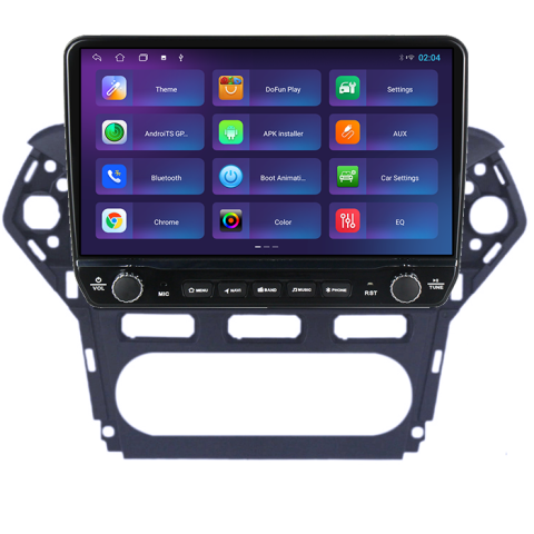 Navigatie dedicata Ford Mondeo 2010-2014 Tesla cu butoane rotative model 2024, 4GB RAM 64GB ROM, Procesor Quadcore, Android 14, Display QLED 10", DSP, Carplay&Android Auto [4]