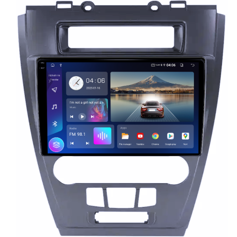 Navigatie dedicata Ford Mondeo 2009-2012, 4GB RAM 64GB ROM, Procesor Qualcomm Octacore, Android 14, Rezolutie 2K, Display QLED 10", DSP, Carplay&Android Auto, SIM 4G [3]