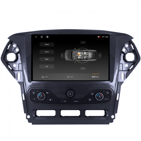 Navigatie dedicata Ford Mondeo 2010-2014, 4GB RAM 64GB ROM, Octacore, Android 14, Display QLED 1K 9", Carplay&Android Auto, SIM 4G, Ventilator Activ [2]