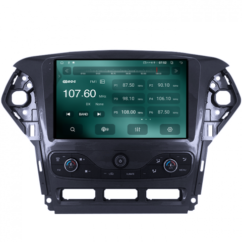 Navigatie dedicata Ford Mondeo 2010-2014, 4GB RAM 64GB ROM, Quadcore, Android 14, Display QLED 1K 9", DSP, Carplay&Android Auto, Suport camere AHD [1]