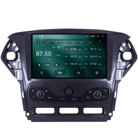 Navigatie dedicata Ford Mondeo 2010-2014, 8GB RAM 128GB ROM, Octacore, Platforma TS18, Android 13, Display QLED 9”, Suporta camera 360º, DSP, Carplay&Android Auto, SIM 4G, Ventilator Activ [4]