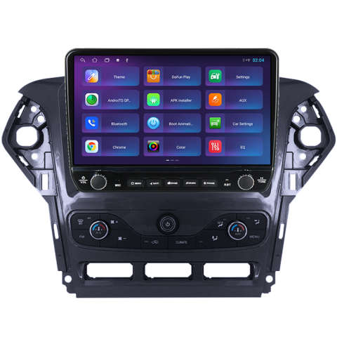 Navigatie dedicata Ford Mondeo 2010-2014 Tesla cu butoane rotative model 2024, 4GB RAM 64GB ROM, Procesor Quadcore, Android 14, Display QLED 10", DSP, Carplay&Android Auto [5]